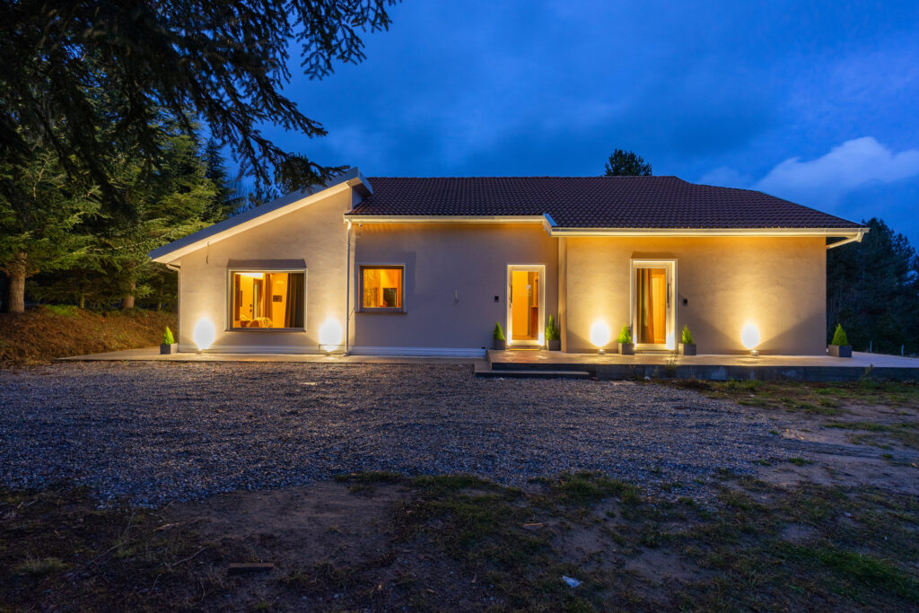 Villa dei Larici nel paesaggio della Sila